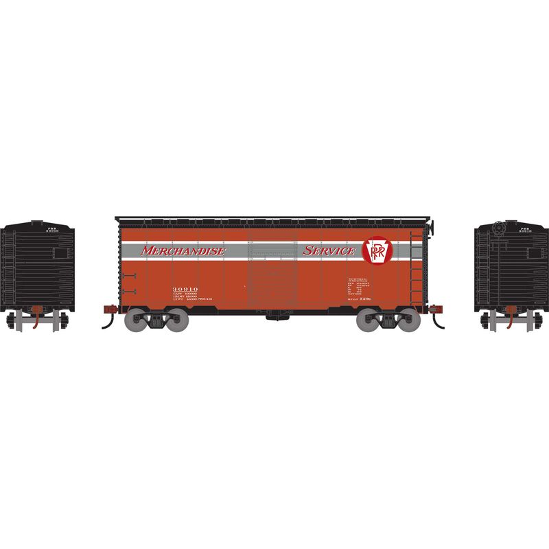 Athearn HO 40' Youngstown Door Box, PRR #30910   (ATH75343)