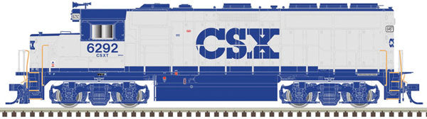 CSX 6285 (Early Scheme, blue, gray)