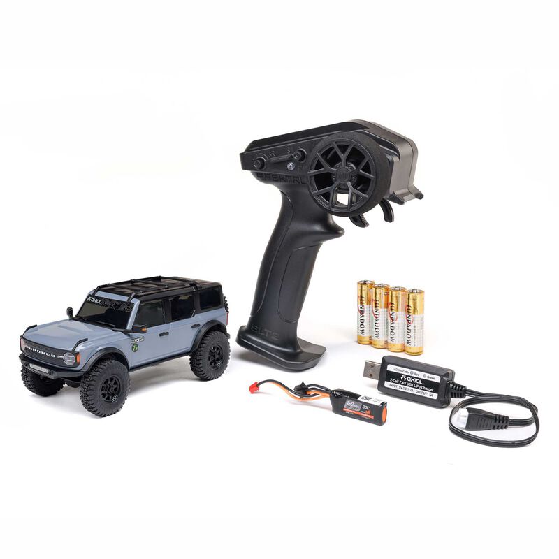 Axial SCX30 Ford Bronco 1/30 4WD RTR Scale Mini Crawler w/2.4GHz Radio, Battery & Charger   (AXI-2048T-)