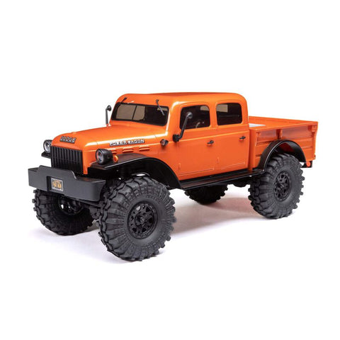 Axial 1/24 SCX24 Dodge Power Wagon 4WD Rock Crawler Brushed RTR, (AXI00007T)
