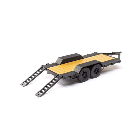 Axial SCX24 Flat Bed Mini Vehicle Trailer w/LED Taillights   (AXI00009)
