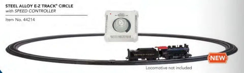 Bachmann Power Pack W/Speed Controller and Bonus Circle of Track   (BAC44214)