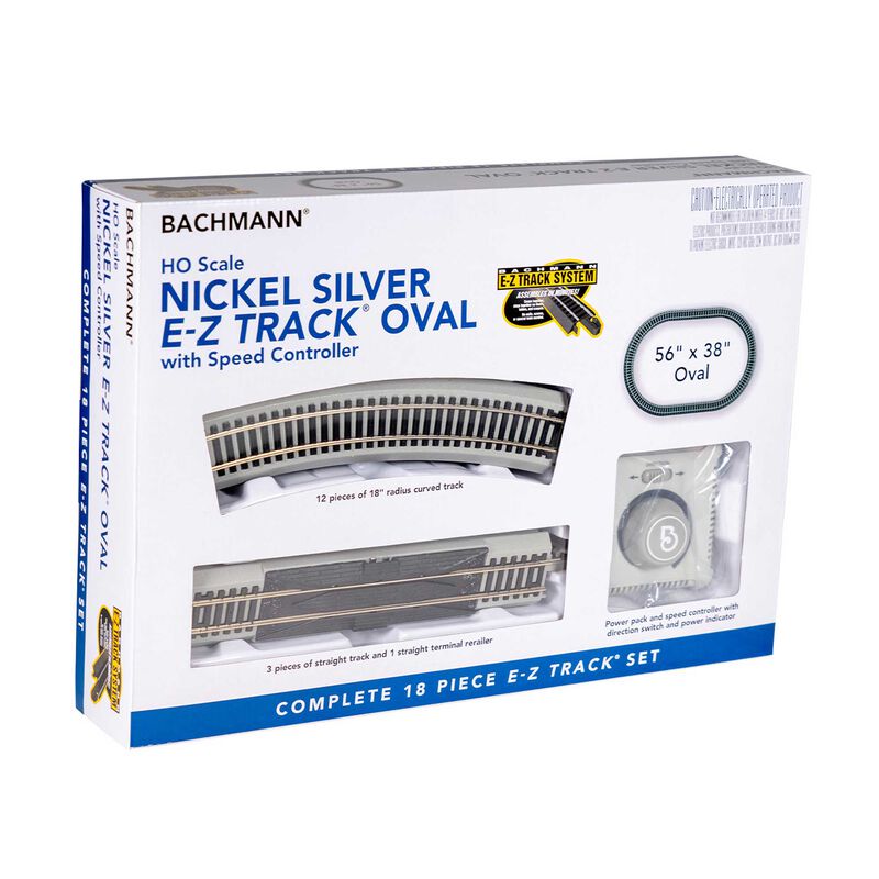 Bachmann HO EZ Track NS Oval w/Speed Control   (BAC44551)
