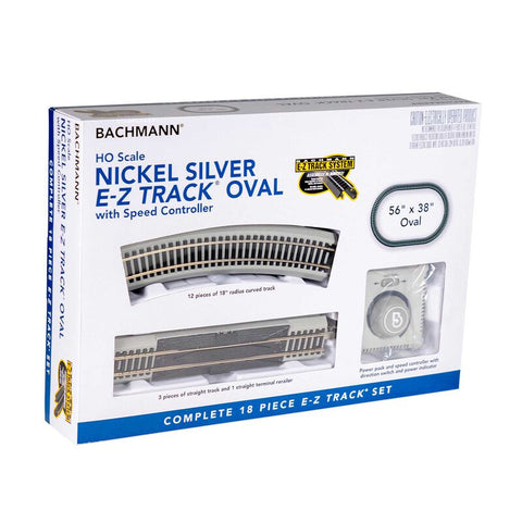 Bachmann HO EZ Track NS Oval w/Speed Control   (BAC44551)