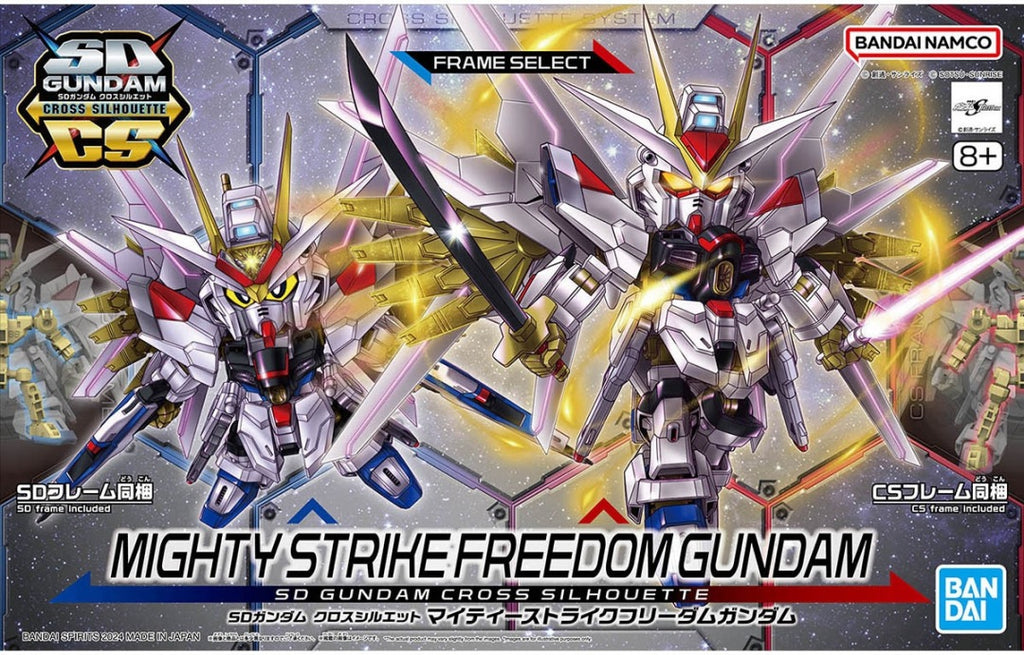 Bandai SD Gundam Cross Silhouette Mighty Strike Freedom)   (BAN5067173)