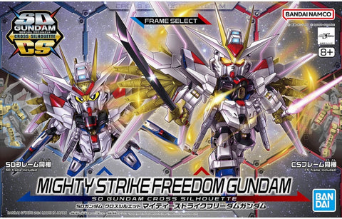 Bandai SD Gundam Cross Silhouette Mighty Strike Freedom)   (BAN5067173)