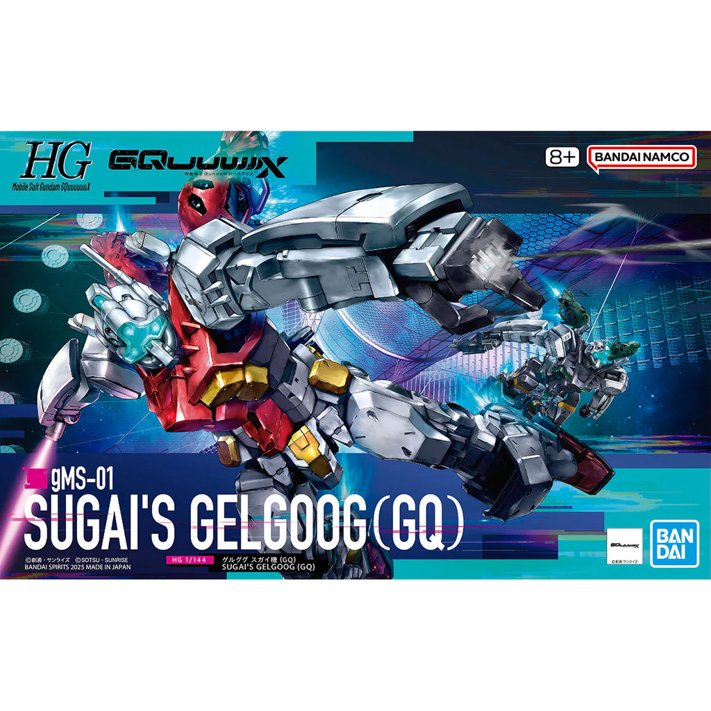 Bandai #3 Sugai's Gelgoog (GQ) "Mobile Suit Gundam GQuuuuuuX", 1/144   (BAN5068570)