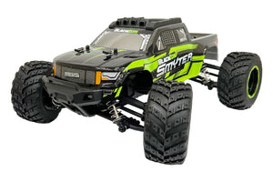 Black Zon Smyter 1/12 4WD Electric Monster Truck - RTR - Green   (BZN540110)