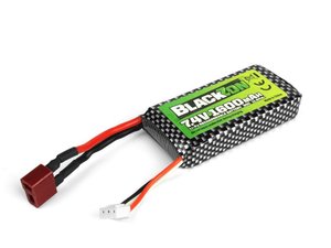 BlackZon Turbo Smyter Battery Pack (LiPo 7.4V, 1600mAh), w/T-Plug