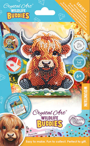 Outset Buddies  Highland Cow (single)   (CA-62262)
