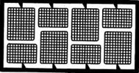 Detail Master 1/24-1/25 Rectangular Headlight Screens   (DTM2032)