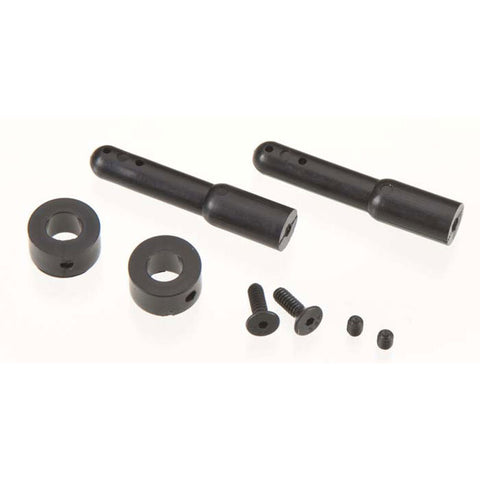 Duratrax  Nylon Body Post Black 1.5 (2)   (DTXC2615)