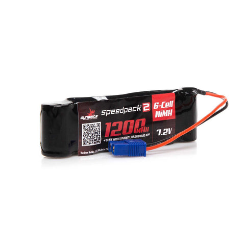 Dynamite Speedpack2 7.2V 1200mAh 6C NiMH, EC3   (DYNB2473)