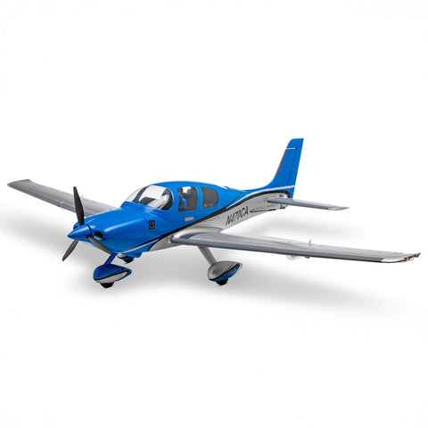 E-Flite UMX Cirrus SR22T BNF Basic with AS3X and SAFE Select m (EFLU15950)