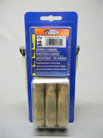 Estes Rockets B4 2 ENGINES BAG    (EST10018)