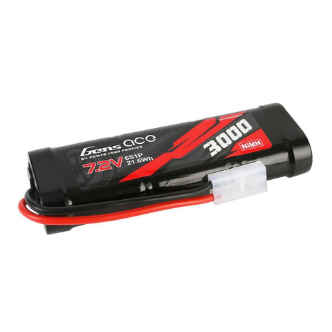 Gens Ace 7.2V 3000mAh, NIMH, TMY plug   (GEANM6S3000T)