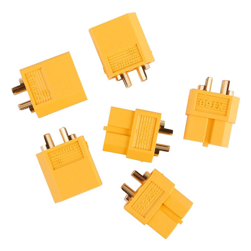 Gens Ace XT60 male & female plug (3 pairs)   (GEAXT603)