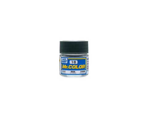 GSI Creos Mr. Hobby C16 Semi-Gloss IJA Green Acrylic Hobby Paint (10ml)   (GUZC016)