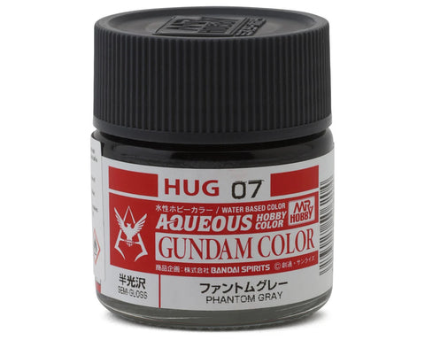 GSI Creos Mr. Hobby "Aqueous Gundam Color" Acrylic paint (Gundam Phantom Grey) (10m)   (GUZHUG07)