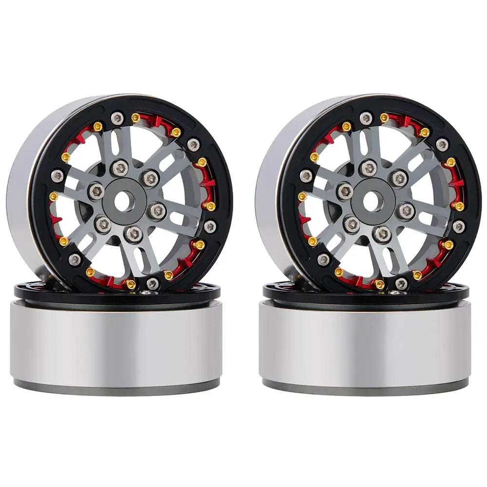 Hamilton Hobbies 1.9 TITANIM BEADLOCK WHEELS  (HAM136037)