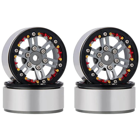 Hamilton Hobbies 1.9 TITANIM BEADLOCK WHEELS  (HAM136037)