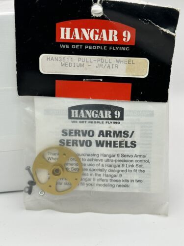 Hangar 9 Pull-Pull Wheel: JR/Air, Medium      (HAN3511)