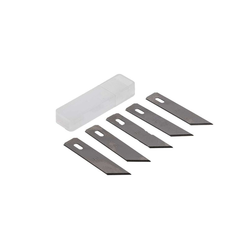 Hobby Essentials #19 Angled Chisel Blades (5)   (HDXK0096)