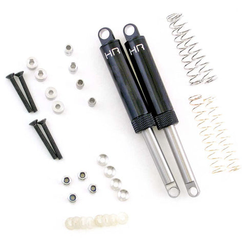 Hot Racing 100mm Internal Spring Air Shocks (Black) (2)    (HRATD100T01)