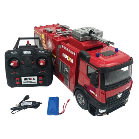 Huina RC Fire Truck with Functional Water Pump   (HUN11562)