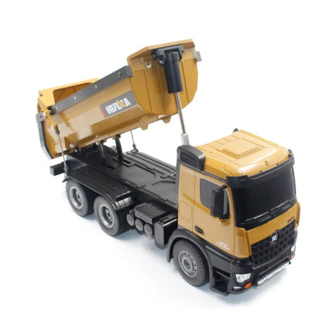 Huina 2.4GHz 1/14 RC Dump Truck with Die-Cast Bed   (HUN11573)