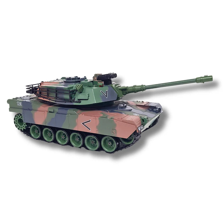 IMEX 1/18 Scale US M1A2- 2.4Ghz RC Tank Force (Green)