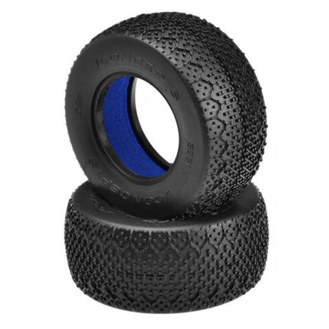 JConcepts 3D's Short Course Tires (2) (Green)   (JCO306102)