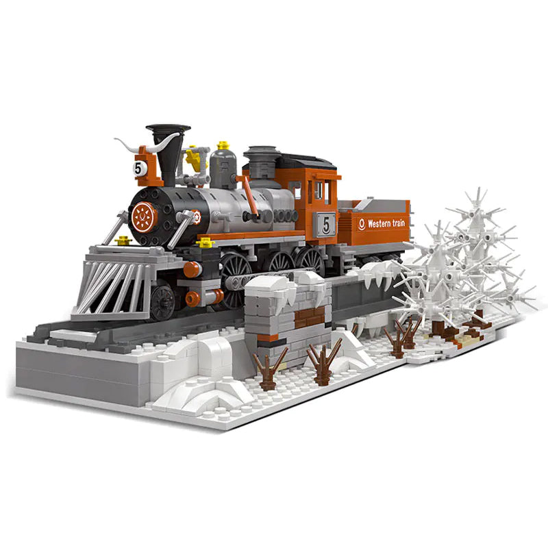 JIESTAR  West Train with 853 Pieces  (JIE59009)