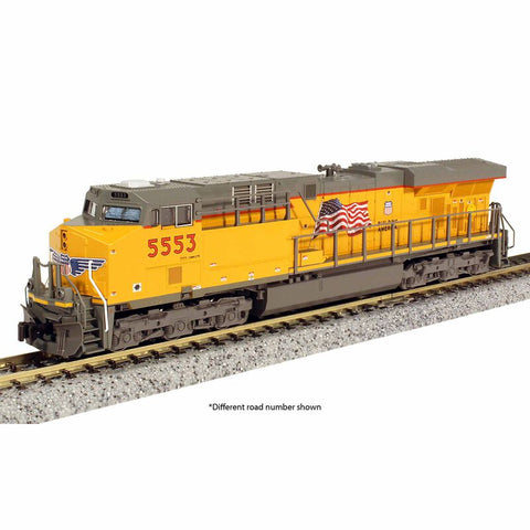 Kato N GE ES44DC CSX "Boxcar" #5293 w/ Digitrax DCC  (KAT1768954DCC)