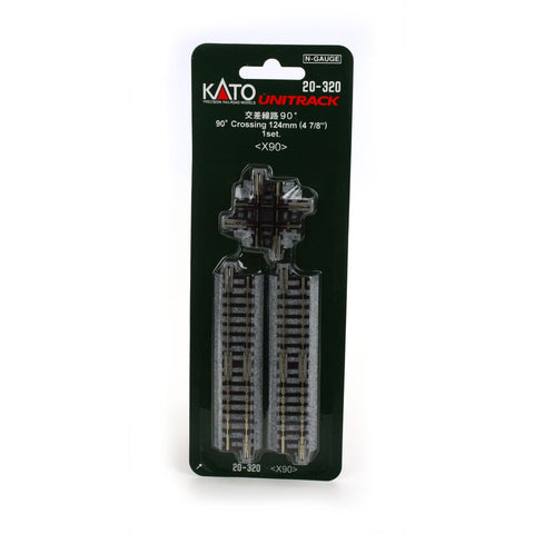 Kato N 124mm 4-7/8" 90-Degree Crossing   (KAT20320)