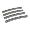 Kato HO 790mm 31-1/8 Radius Curve 22.5-Degree (4)  (KAT2250)