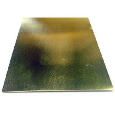 K&S Brass Sheet .016'' x 4'' x 10''    (K+S252)