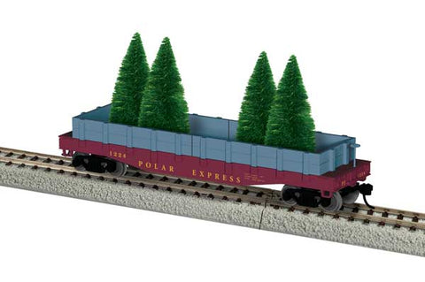 Lionel THE POLAR EXPRESS™ GONDOLA WITH TREE LOAD HO   (LNL2454070)