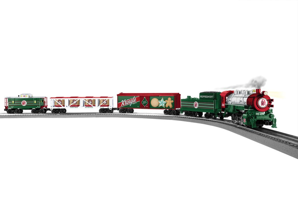 Lionel O RTR Peppermint Railroad 0-8-0 Christmas Freight LionChief   (LNL2523120)