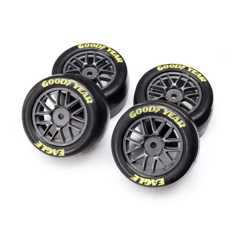 Losi Goodyear Eagle Mounted Tires, Medium (4): NG    (LOS-1914)