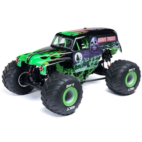 Losi LMT 2.0 Grave Digger Solid Axle 4x4 RTR Brushless Monster Truck (Green) w/DX3 Smart DSMR 2.4GHz Radio   (LOS04028T1)