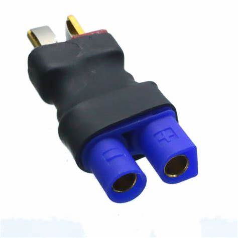 Hamilton Hobbies MALE T PLUG TO EC3 FEMALE (1)  (HAM06906)