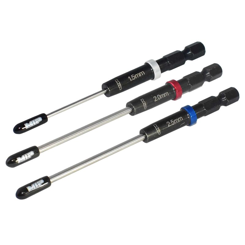 MIP Speed Tip™ Hex Driver Wrench Set Gen 2, Metric (3), 1.5mm, 2.0mm, & 2.5mm   (MIP9612)