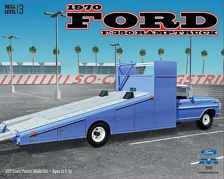 Moebius 1/25 1970 Ford F350 Ramp Truck   (MOE-2588)