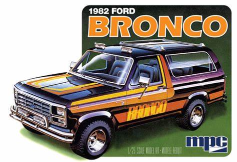 MPC 1980 Ford Bronco 1/25 (MPC991)