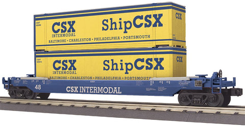 MTH O Husky Stack Car CSX   (MTH3076903)