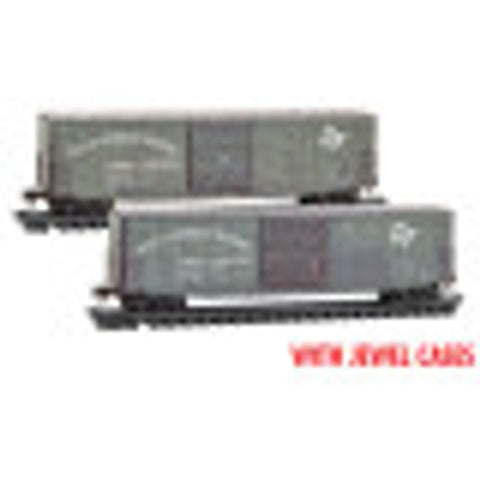 Micro-Trains Line  -N Gulf Mobile & Ohio 50' Box Car - weathered N Scale (MTL98305082)