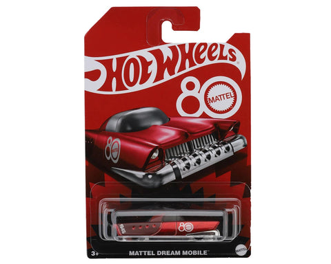 Mattel 1/64 Hot Wheels Mattel Dream Mobile 80th Die-Cast Car  (MTTJGF64)