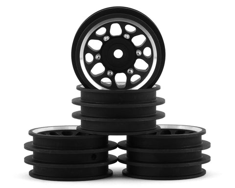 NEXX Racing TRX-4M 1.0" Aluminum Wheels (Black) (4)  (NX-384-BL)