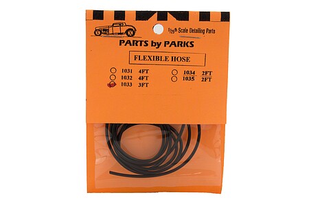 Parts by Parks 3 ft. Hollow/Flexible 2'' Rubber Hose   (PBP1033)